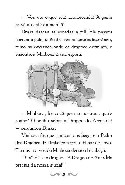 Dragon Masters 10: a Dragoa do Arco - íris - Editora Fundamento livro_infantil