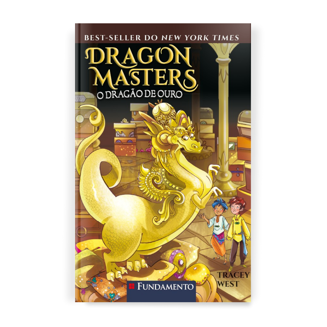 Dragon Masters 12: o Dragão de Ouro - Editora Fundamento livro_infantil