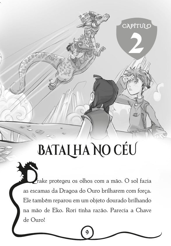 Dragon Masters 12: o Dragão de Ouro - Editora Fundamento livro_infantil