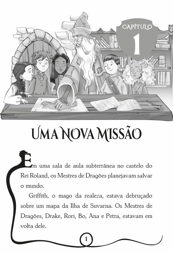 Dragon Masters 12: o Dragão de Ouro - Editora Fundamento livro_infantil