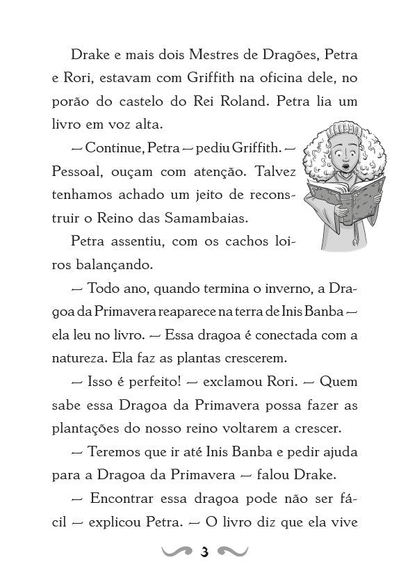 Dragon Masters 14: a Dragoa da Primavera - Editora Fundamento livro_infantil