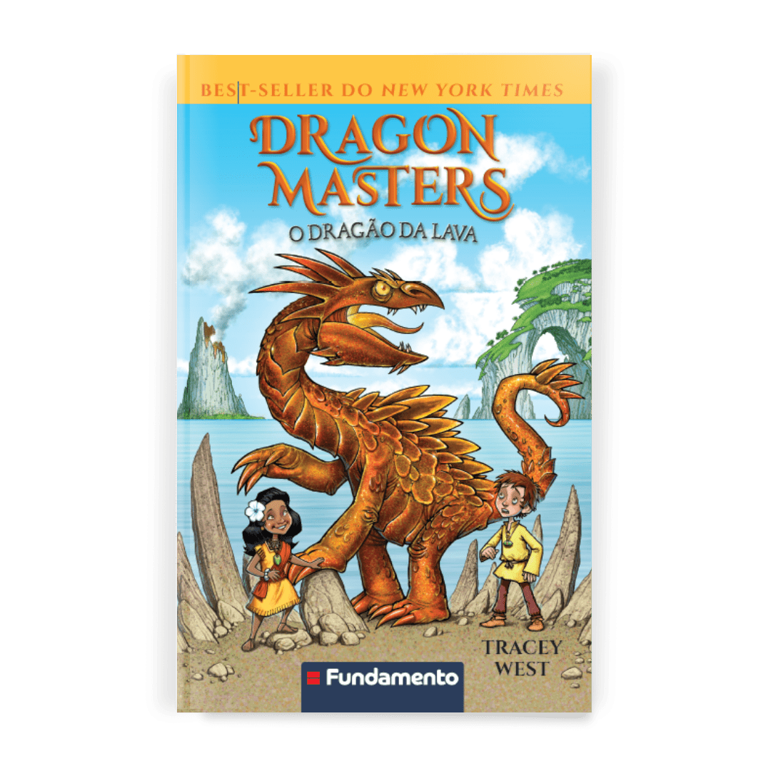Dragon Masters 18: a Dragoa da Lava - Editora Fundamento livro_infantil