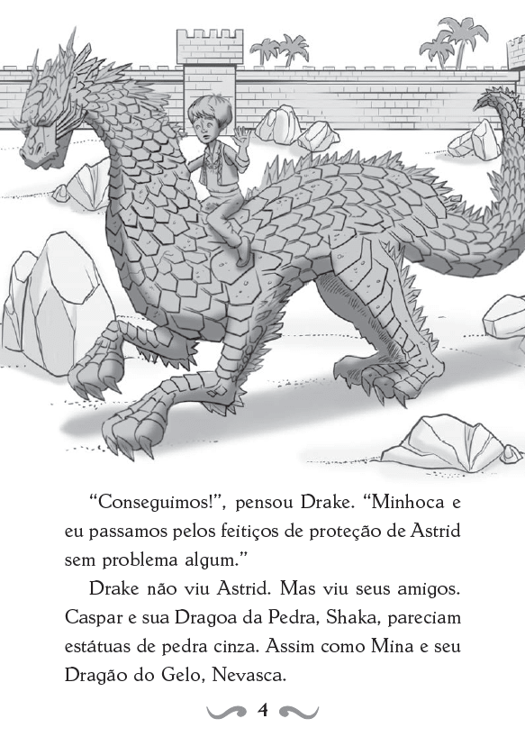 Dragon Masters 19: a Dragoa do Mar - Editora Fundamento livro_infantil