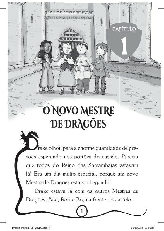 Kit Dragon Masters 5 Livros (5 ao 9)