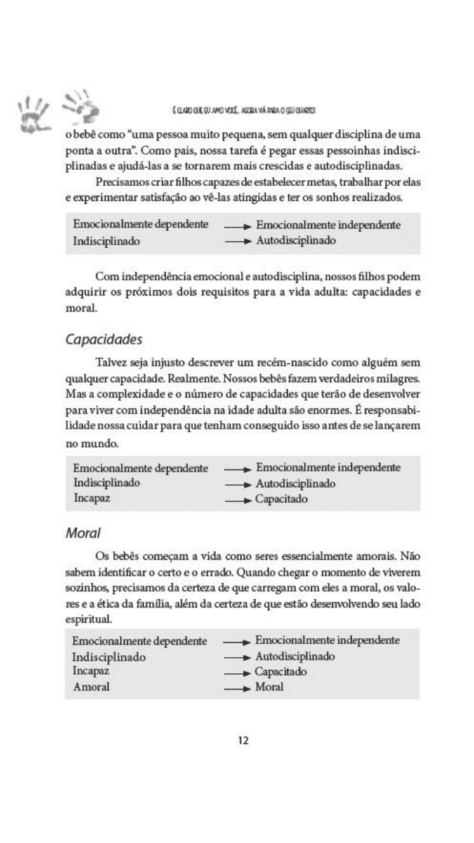 É Claro Que Eu Amo Você... Agora Vá para o Seu Quarto! - Editora Fundamento livro_infantil
