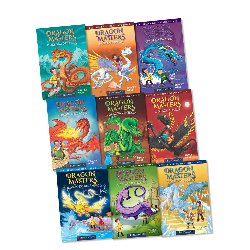 Kit Dragon Masters - 9 Livros (1 ao 9)