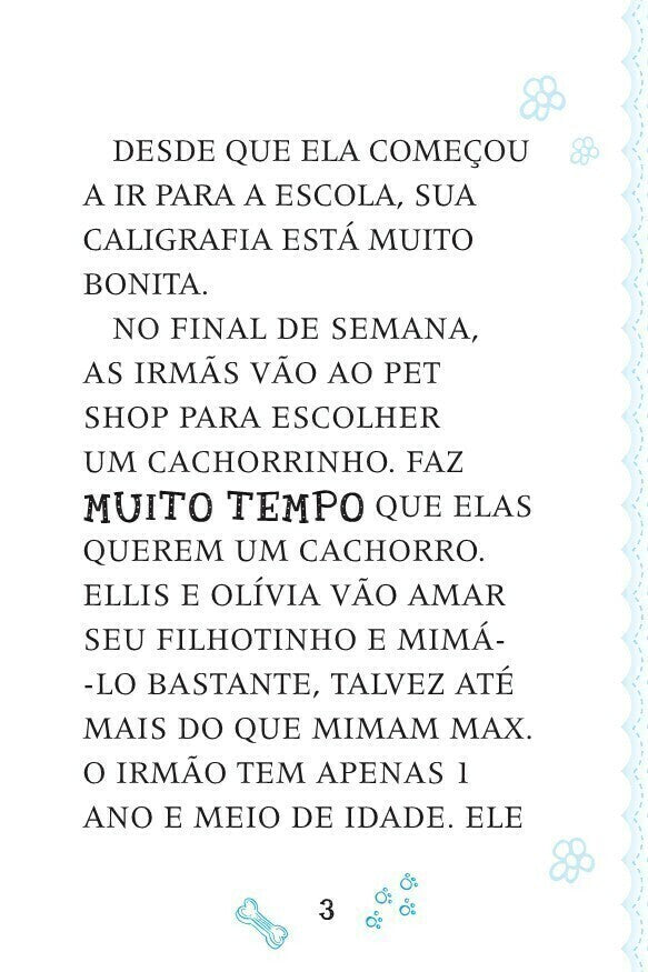 Ellis e Olivia - Um Cachorrinho Muito Bagunceiro