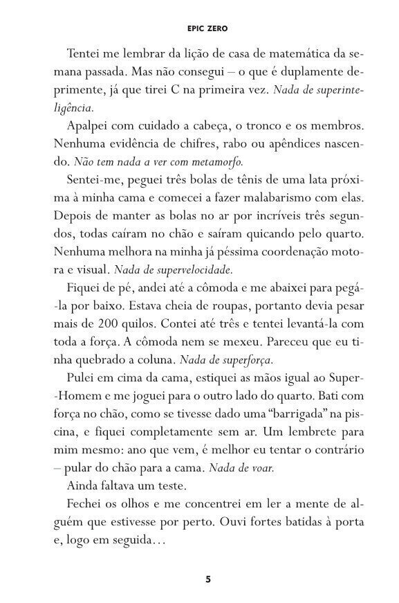 Epic Zero 1: Um Herói Não Tão Súper Assim