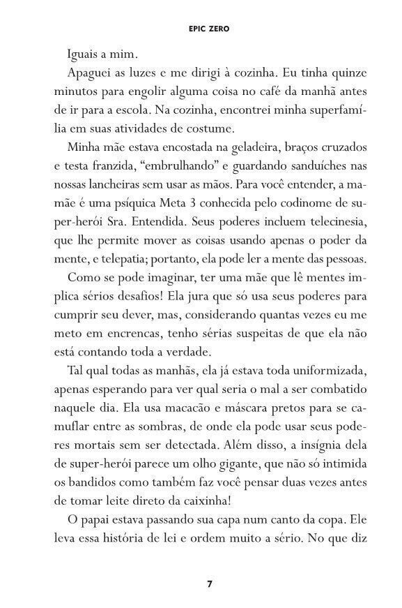 Epic Zero 1: Um Herói Não Tão Súper Assim