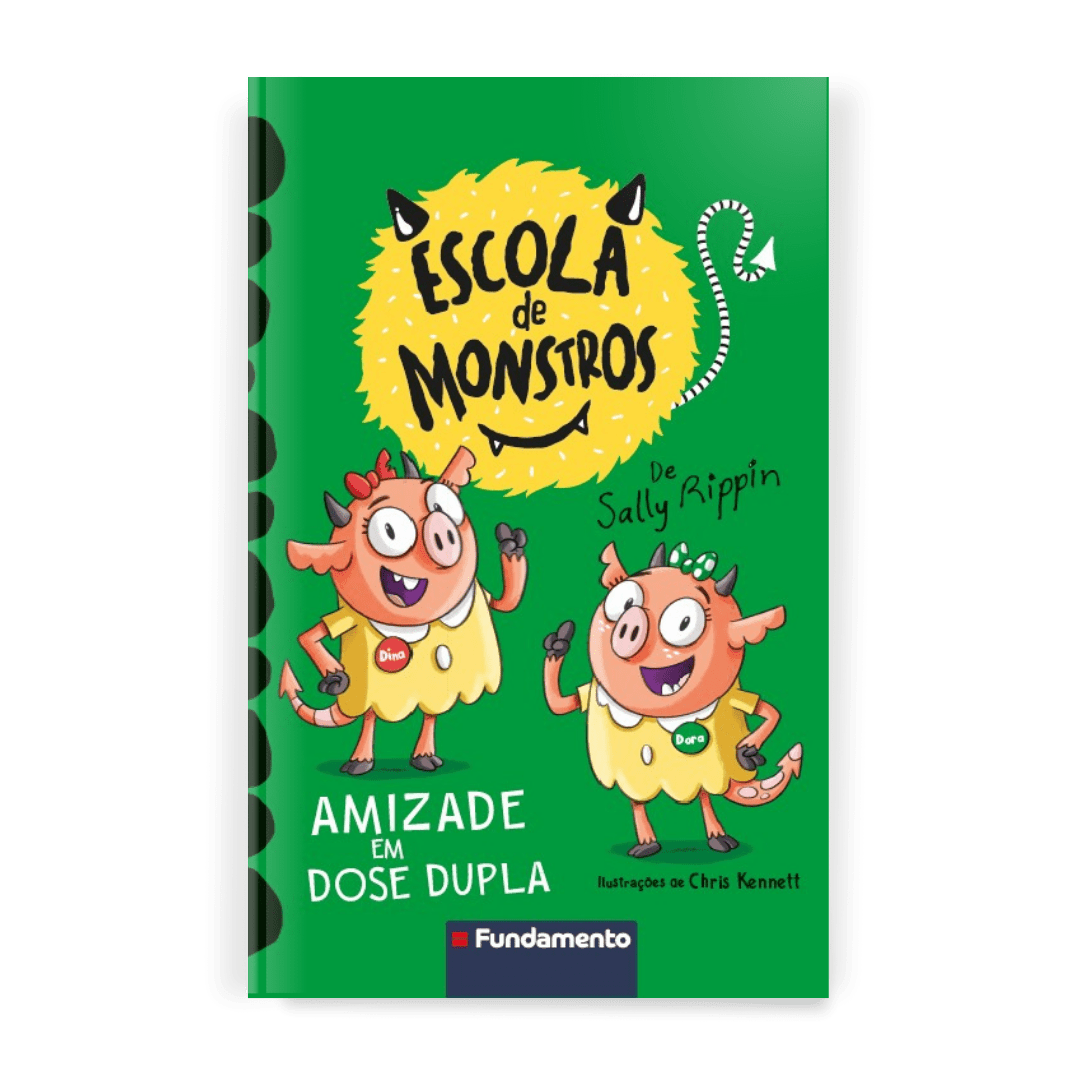 Escola de Monstros: Amizade em Dose Dupla - Editora Fundamento livro_infantil