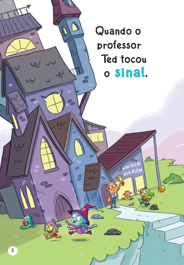 Escola Divertida 1: o Bichinho Comilão - Editora Fundamento livro_infantil
