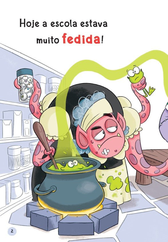Escola Divertida 2: Geleia por Todo Lado! - Editora Fundamento livro_infantil