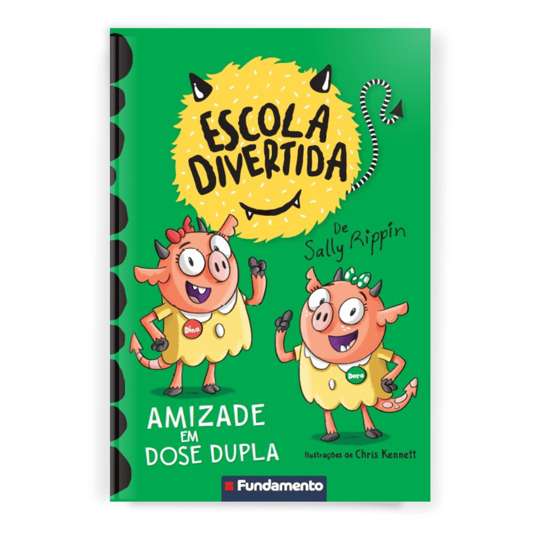 Escola Divertida 3: Amizade em Dose Dupla - Editora Fundamento livro_infantil