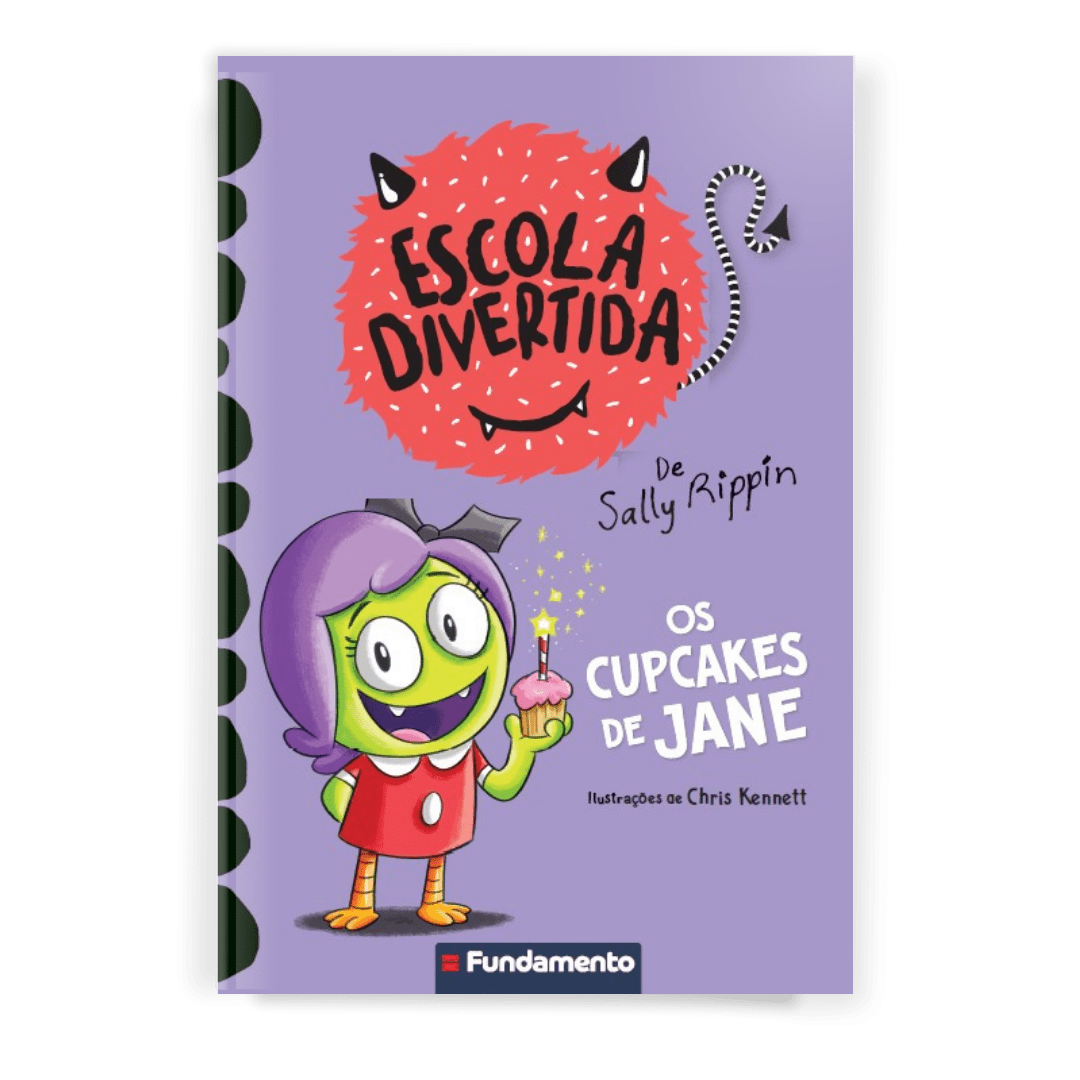 Escola Divertida 5: Os Cupcakes de Jane - Editora Fundamento livro_infantil