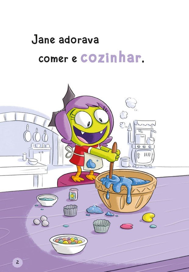 Escola Divertida 5: Os Cupcakes de Jane - Editora Fundamento livro_infantil