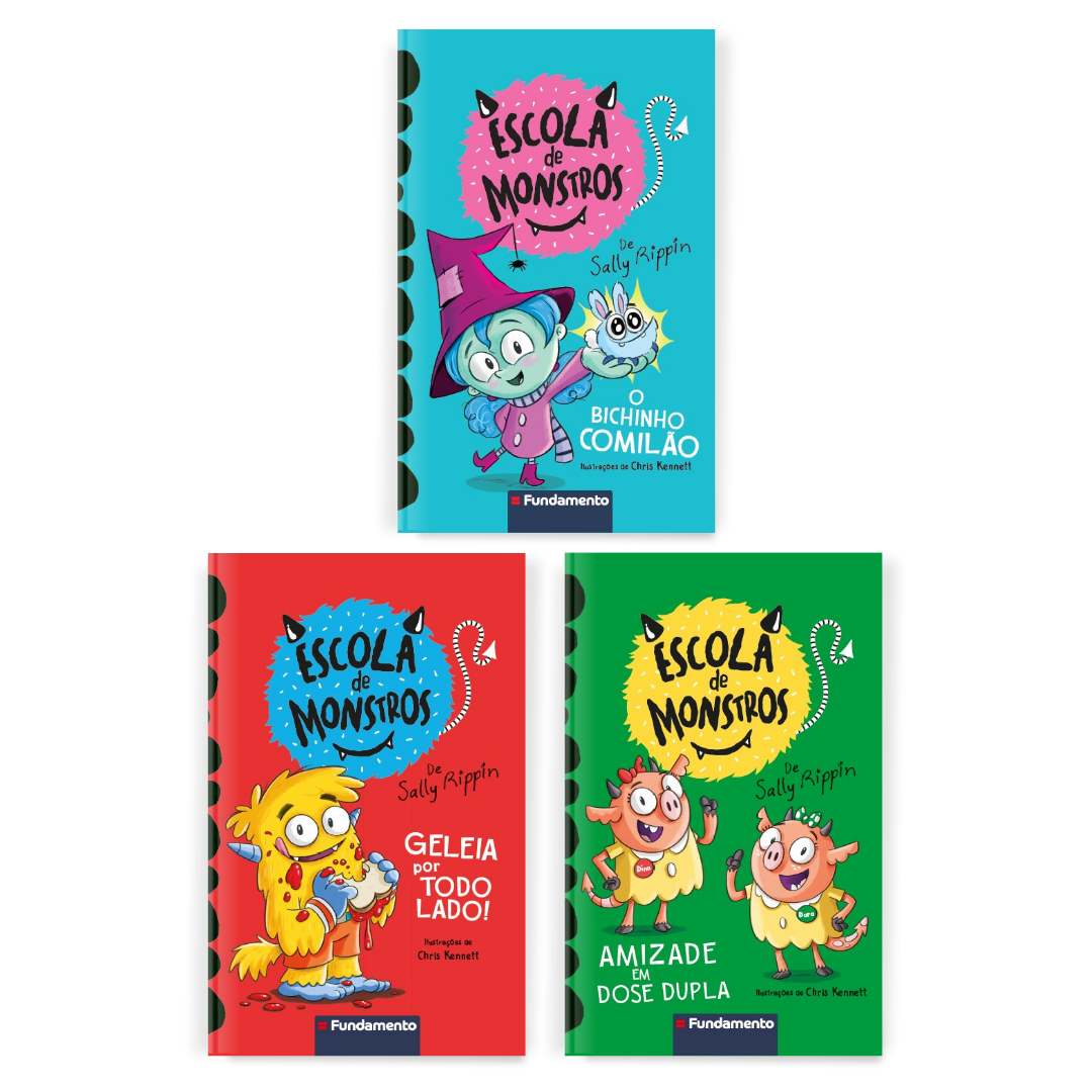 Kit Escola de Monstros - 3 Livros