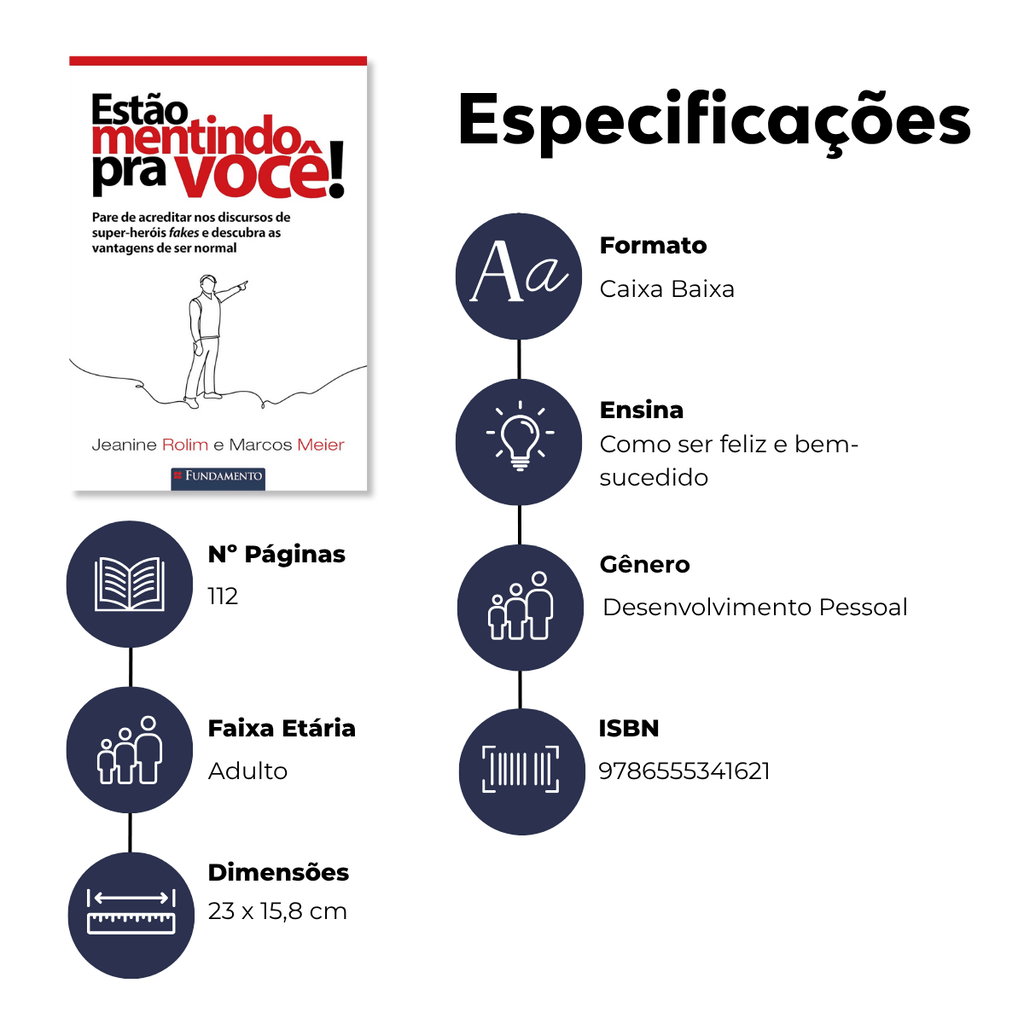 Estão Mentindo Pra Você! - Editora Fundamento livro_infantil