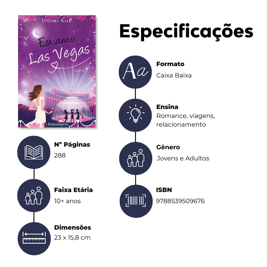 Eu Amo Las Vegas - Editora Fundamento livro_infantil
