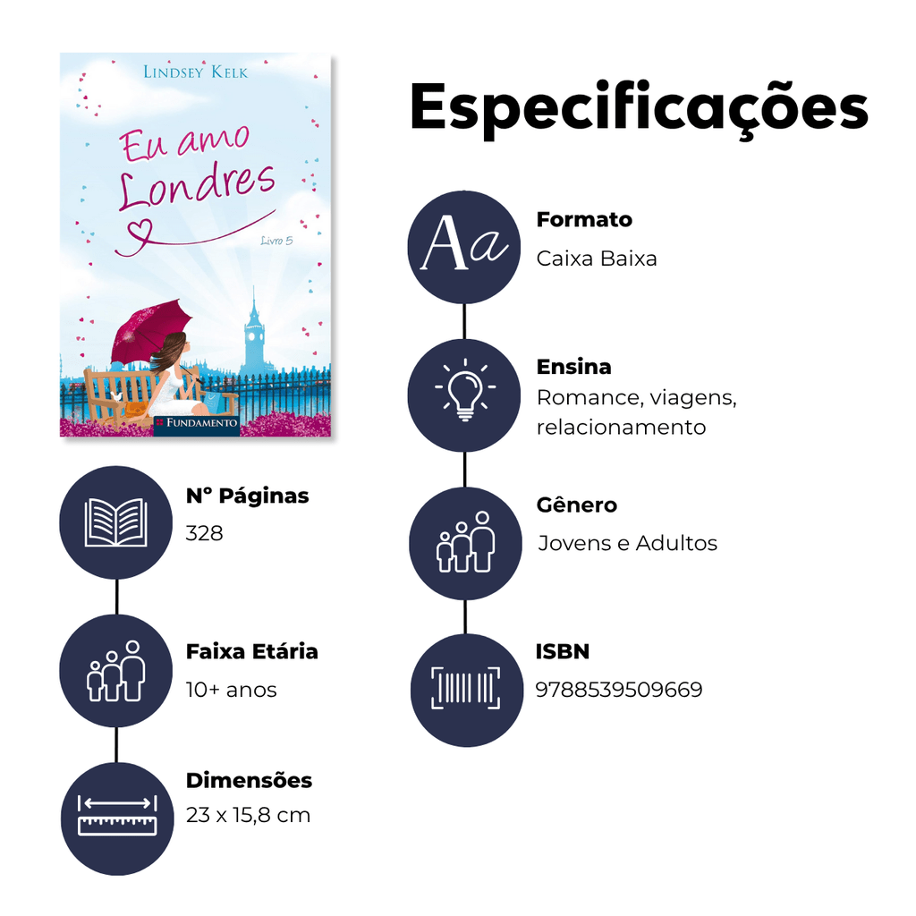 Eu Amo Londres - Editora Fundamento livro_infantil