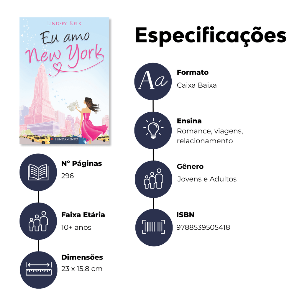 Eu Amo New York - Editora Fundamento livro_infantil