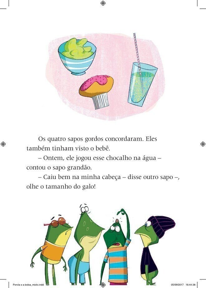 Fada Pérola - Pérola e a Bolsa Perdida - Editora Fundamento livro_infantil