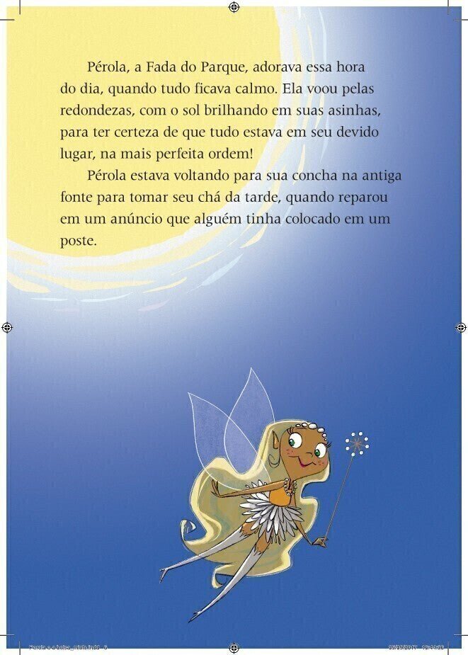 Fada Pérola - Pérola e a Bolsa Perdida - Editora Fundamento livro_infantil