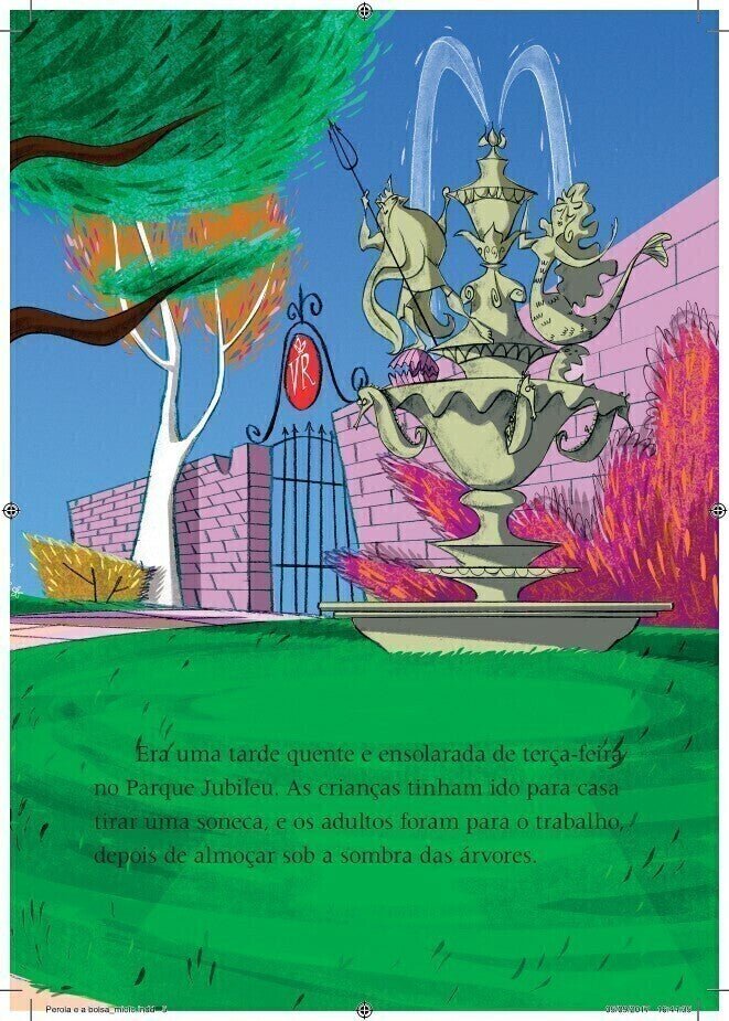 Fada Pérola - Pérola e a Bolsa Perdida - Editora Fundamento livro_infantil