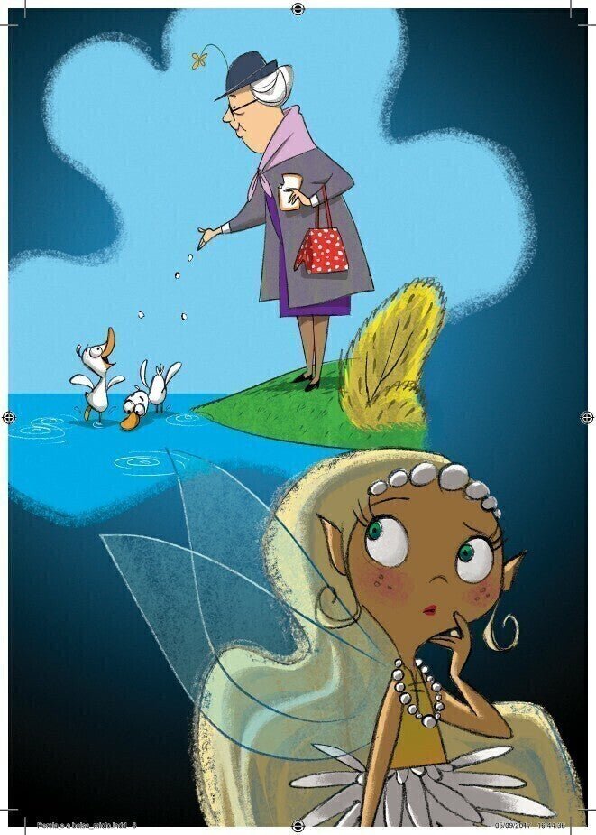 Fada Pérola - Pérola e a Bolsa Perdida - Editora Fundamento livro_infantil