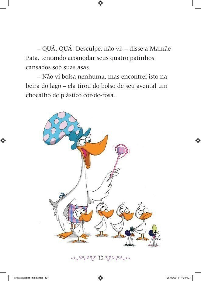 Fada Pérola - Pérola e a Bolsa Perdida - Editora Fundamento livro_infantil