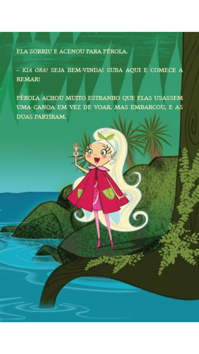 Fada Pérola - Pérola e a Fada das Samambaias Prateadas - Editora Fundamento livro_infantil