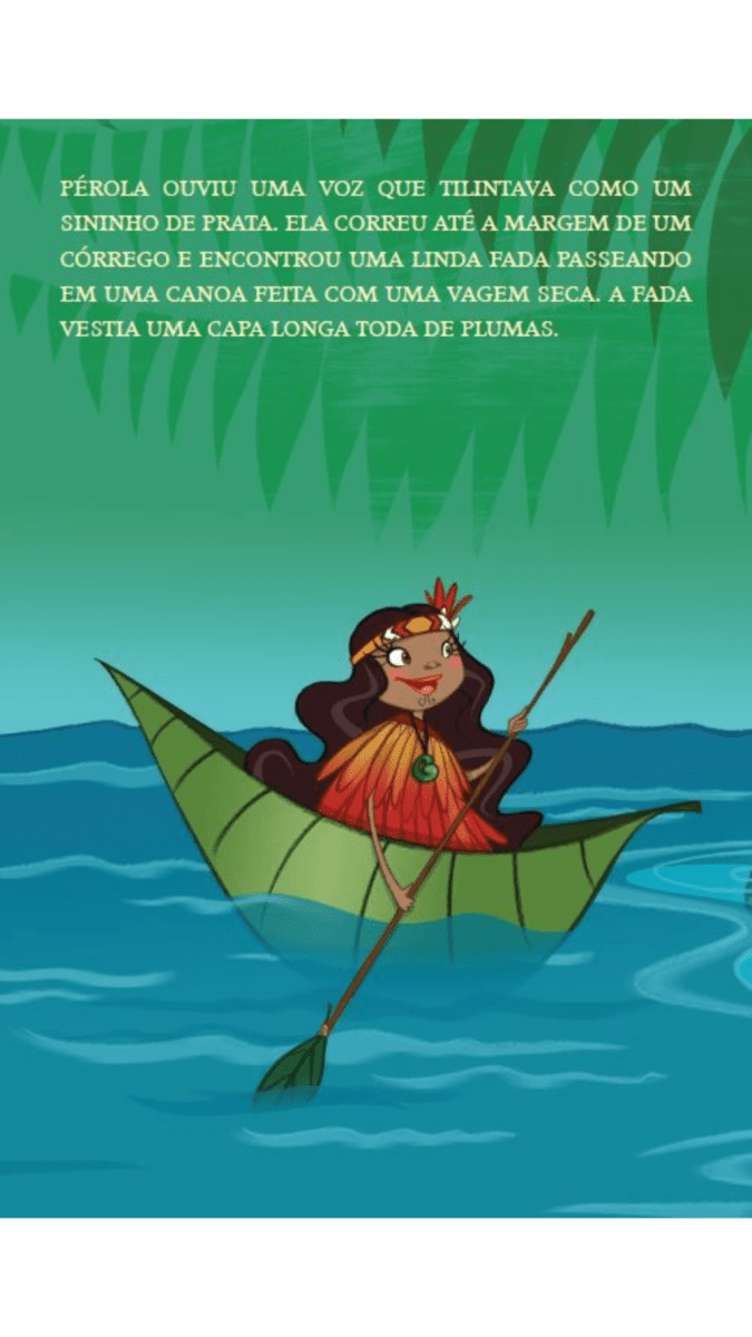 Fada Pérola - Pérola e a Fada das Samambaias Prateadas - Editora Fundamento livro_infantil