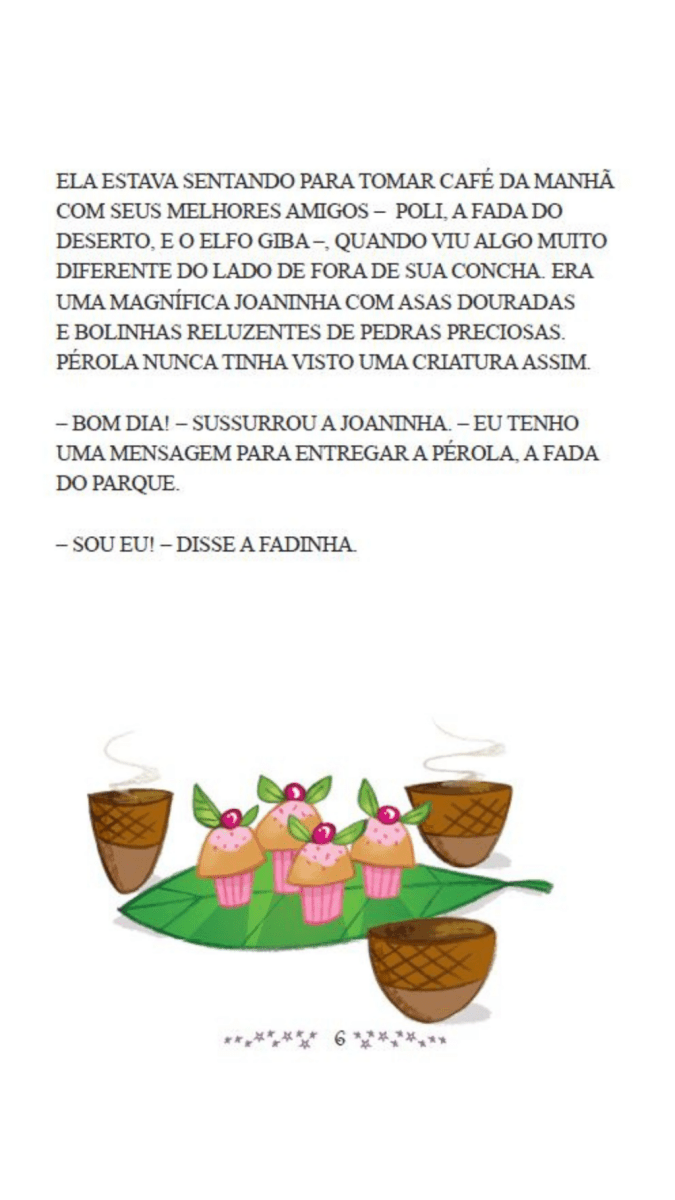 Fada Pérola - Pérola e a Rainha das Fadas - Editora Fundamento livro_infantil