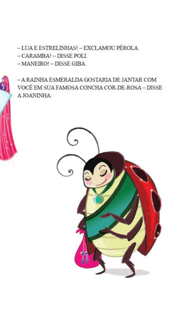 Fada Pérola - Pérola e a Rainha das Fadas - Editora Fundamento livro_infantil