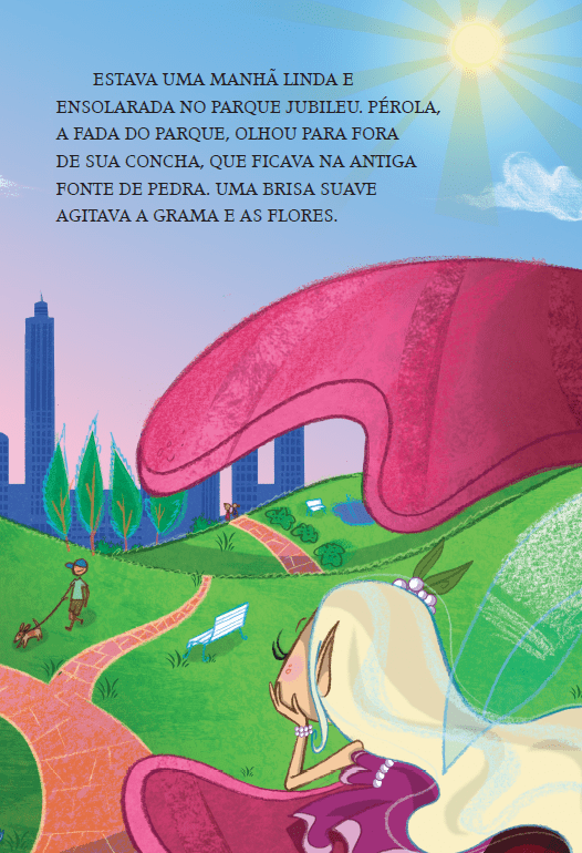 Fada Pérola - Pérola e a Tia Tábata - Editora Fundamento livro_infantil