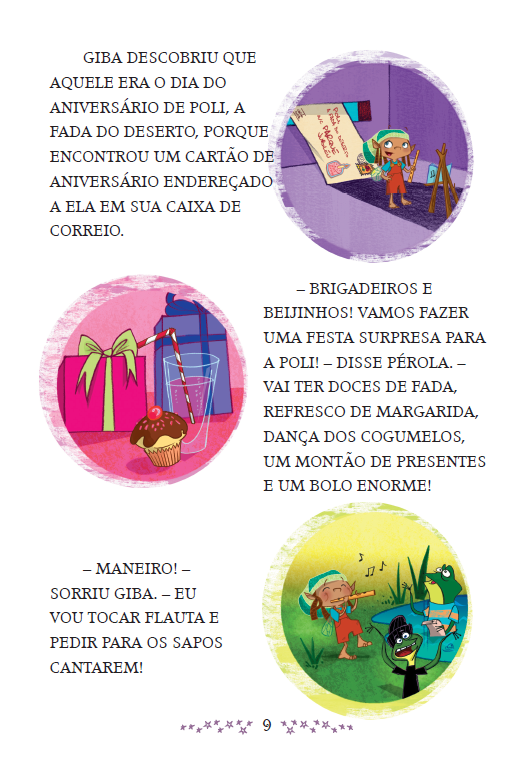 Fada Pérola - Pérola e a Tia Tábata - Editora Fundamento livro_infantil