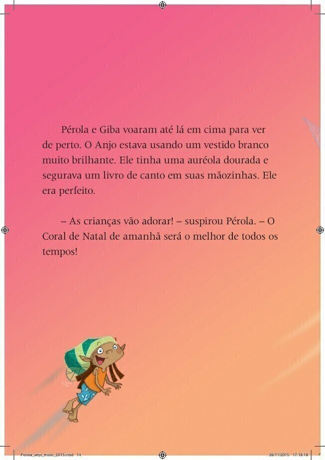 Fada Pérola - Pérola e o Anjo - Editora Fundamento livro_infantil