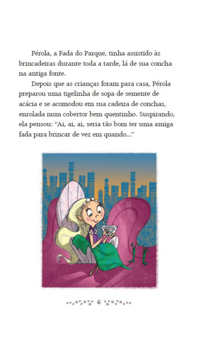 Fada Pérola - Pérola e Poli - Editora Fundamento livro_infantil