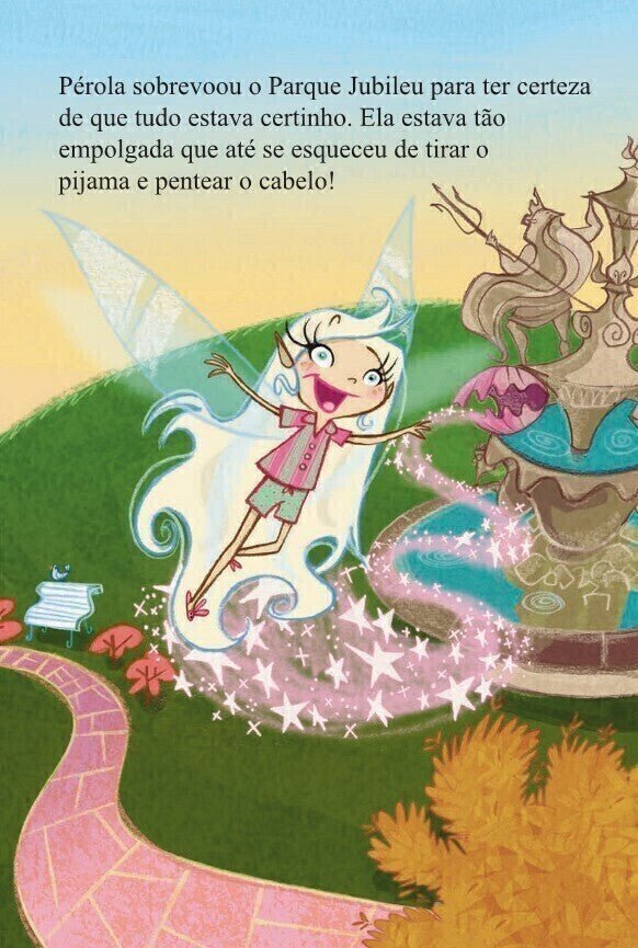 Fada Pérola - Pérola e Safira - Editora Fundamento livro_infantil