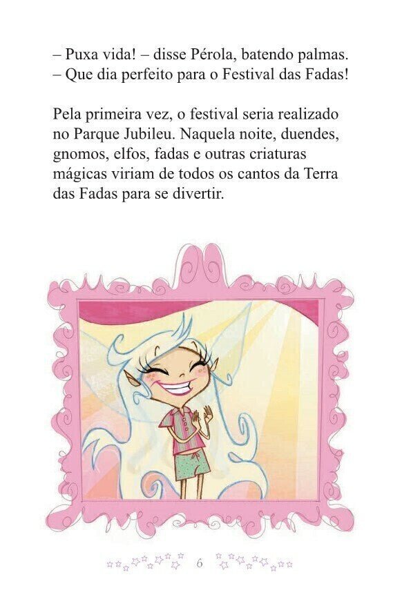 Fada Pérola - Pérola e Safira - Editora Fundamento livro_infantil