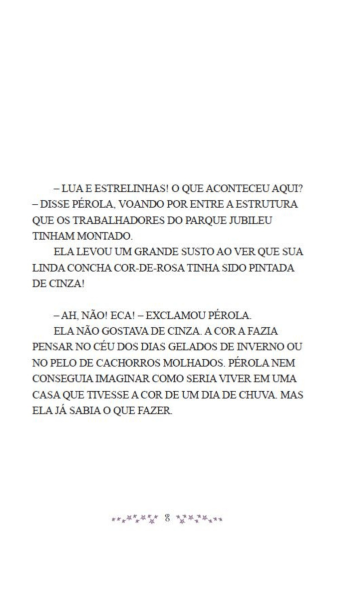 Fada Pérola - Pérola e Sua Concha Cor - de - Rosa - Editora Fundamento livro_infantil