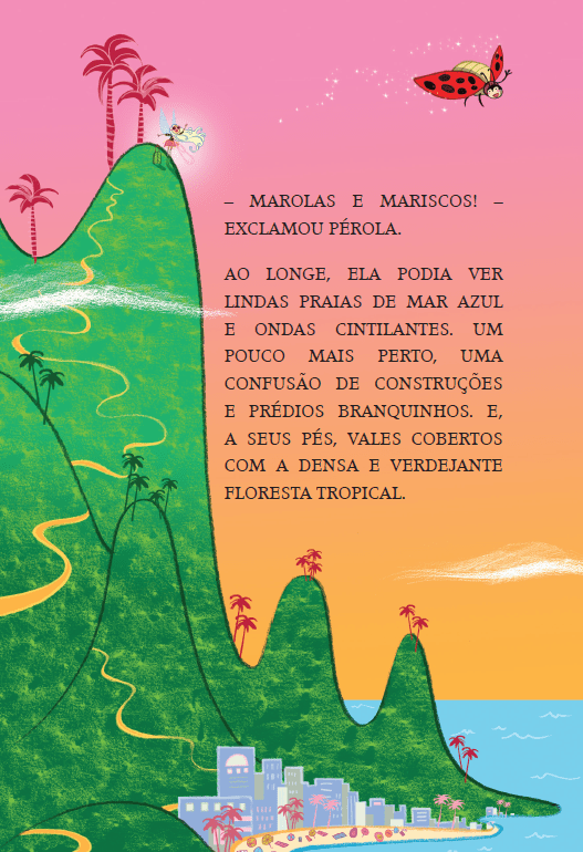 Fada Pérola - Pérola no Rio de Janeiro - Editora Fundamento livro_infantil