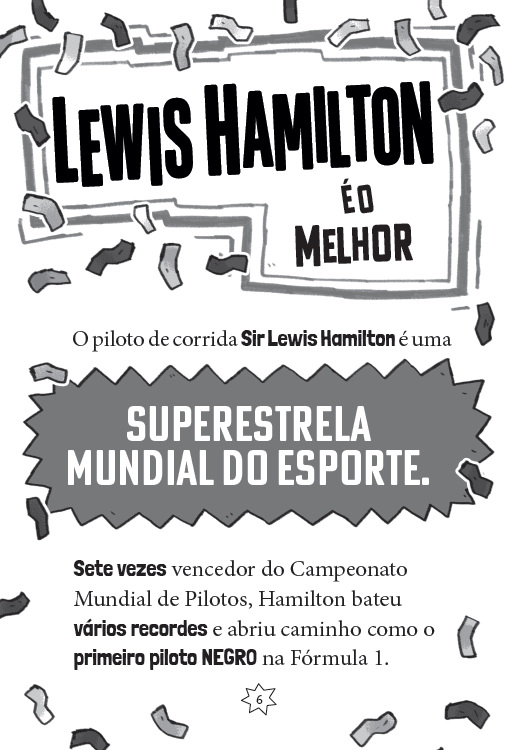 Feras da Fórmula 1: Lewis Hamilton - Editora Fundamento livro_infantil