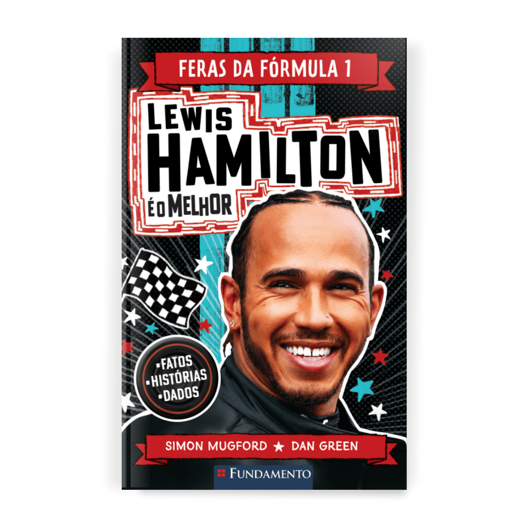 Feras da Fórmula 1: Lewis Hamilton - Editora Fundamento livro_infantil