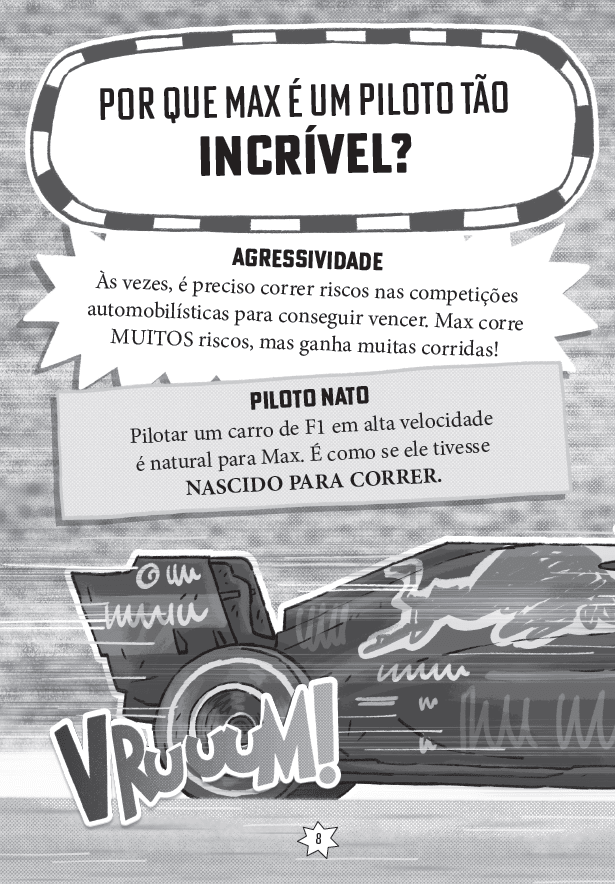 Feras da Fórmula 1: Max Verstappen - Editora Fundamento livro_infantil