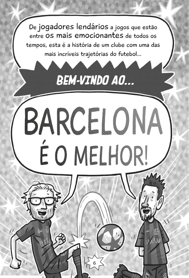 Feras do Futebol: Barcelona - Editora Fundamento livro_infantil