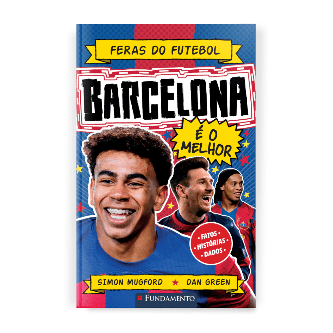 Feras do Futebol: Barcelona - Editora Fundamento livro_infantil