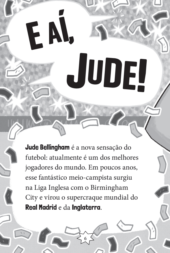 Feras do Futebol: Bellingham - Editora Fundamento livro_infantil