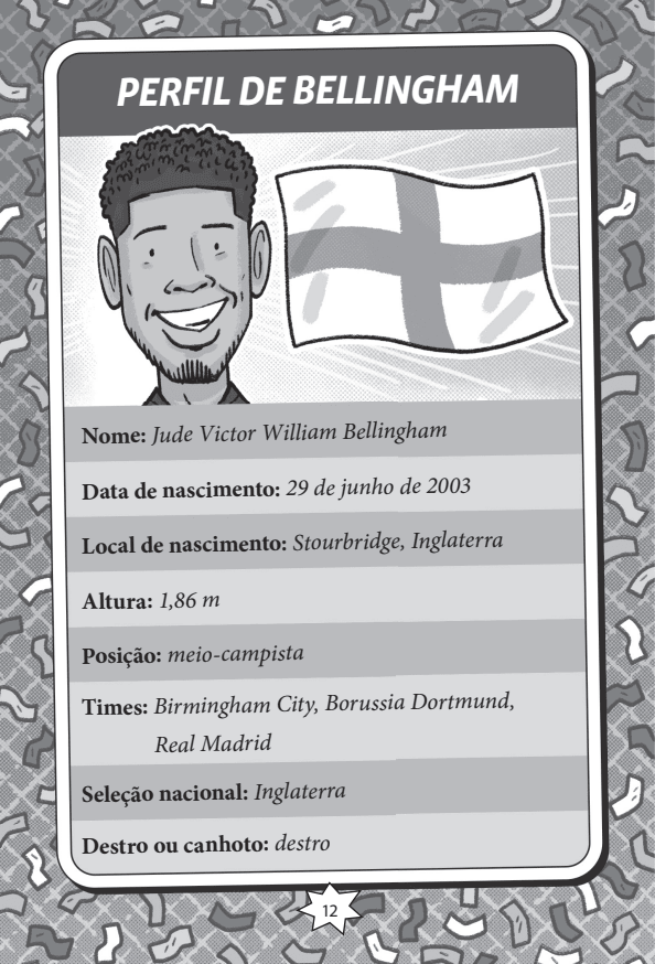 Feras do Futebol: Bellingham - Editora Fundamento livro_infantil