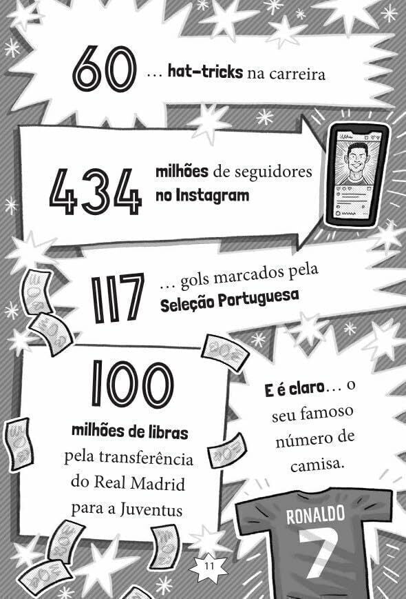 Feras do Futebol: Cristiano Ronaldo - Editora Fundamento livro_infantil
