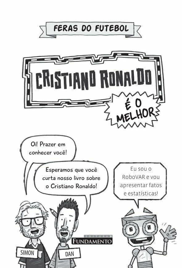 Feras do Futebol: Cristiano Ronaldo - Editora Fundamento livro_infantil